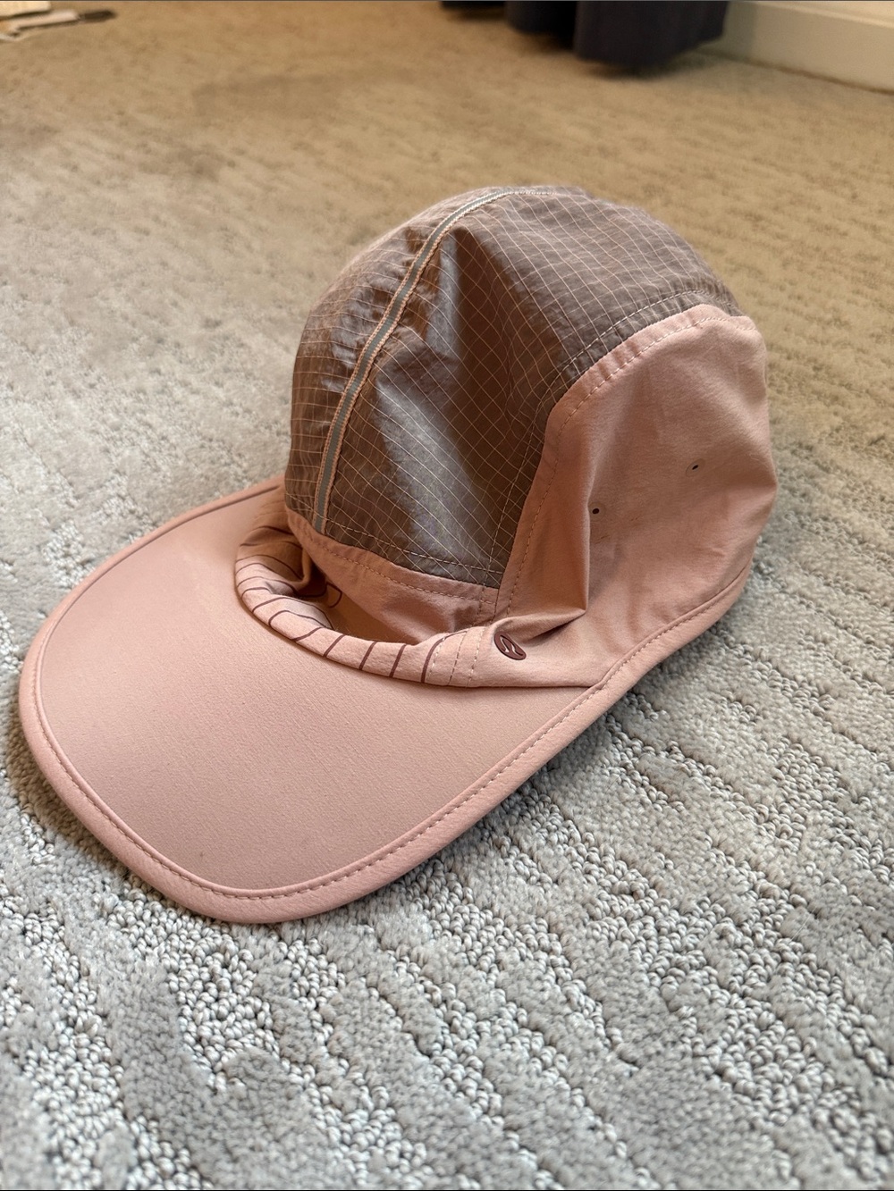Lululemon Pink running/bike Hat